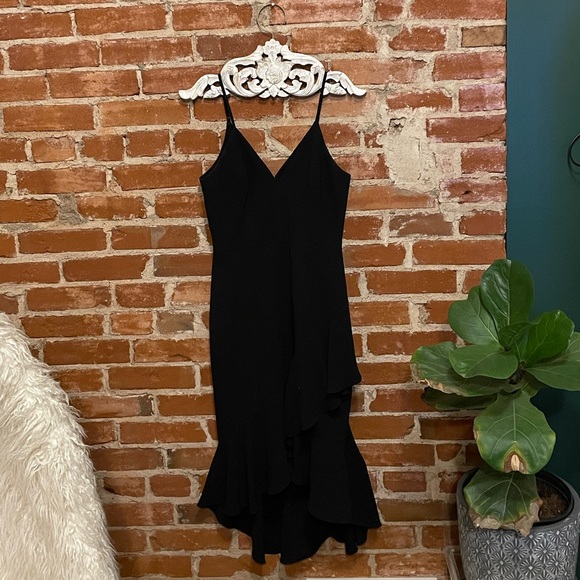 🆕NWT BHLDN Connelly Dress - Dress The Population | Wendy Ruffled Hem Dress - Picture 8 of 11